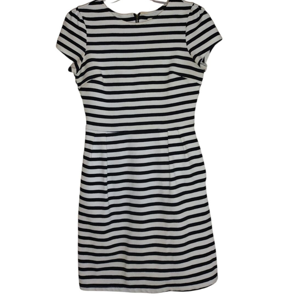 Maison Jules striped nautical dress size Small